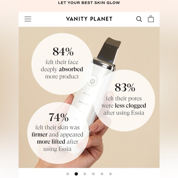 Vanity Planet Exfoliating Tool- New- Never Used! - Picture 5 of 6